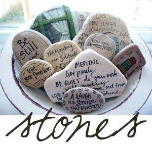 inspirational stones